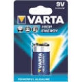 Baterie 9V Varta High Energy